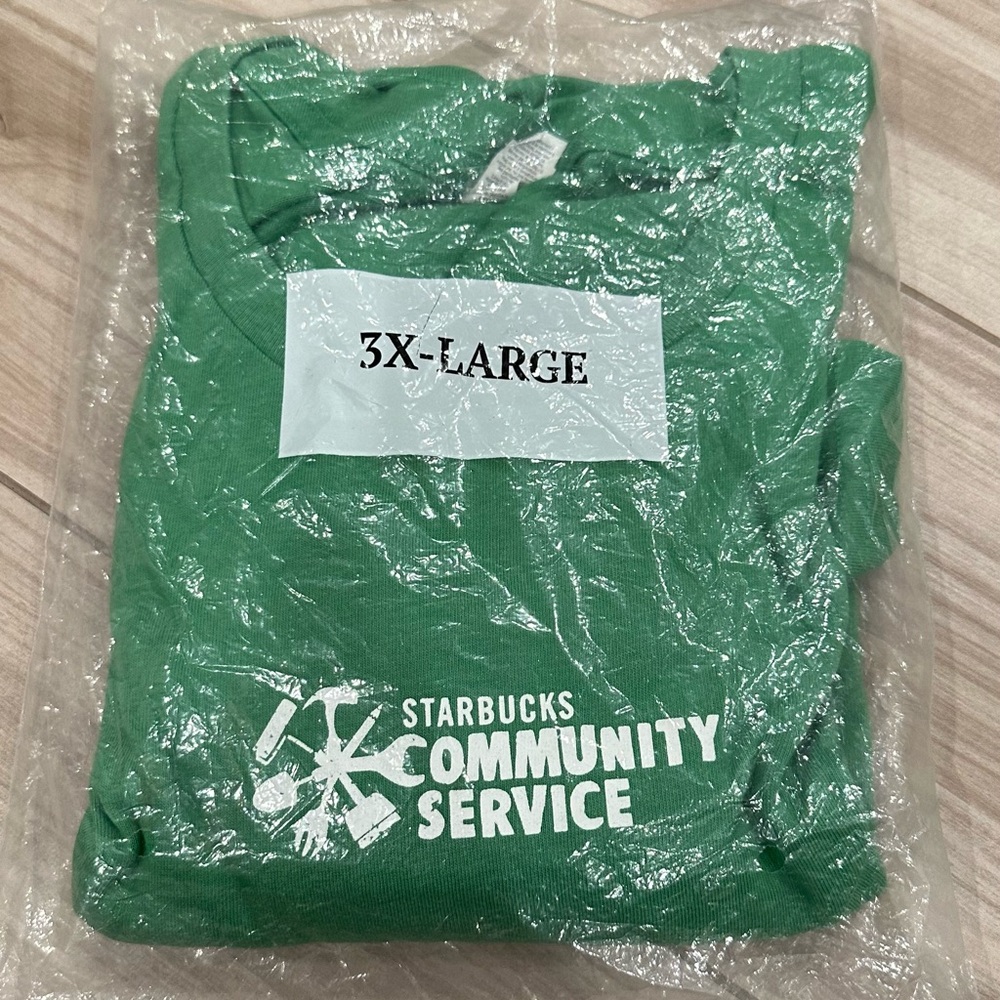 Starbucks Community Service Shirt